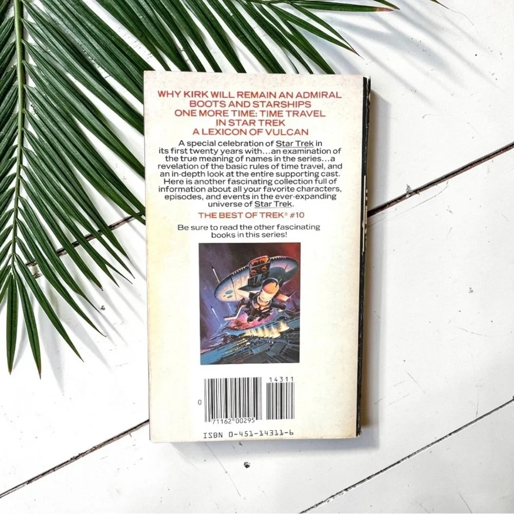 THE BEST OF TREK #10 – Star Trek Fan Collection – 1986 Paperback First Printing